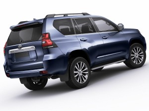 toyota land cruiser j150 2018 3D मॉडल