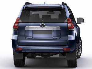toyota land cruiser j150 2018 3D मॉडल
