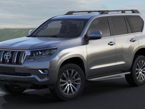 toyota land cruiser j150 2018 3D मॉडल