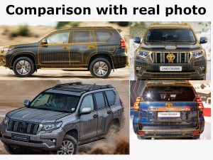 toyota land cruiser j150 2018 3D मॉडल