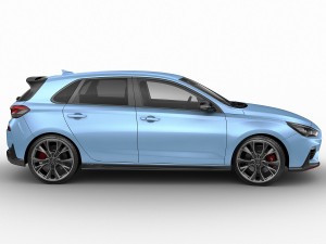 hyundai i30 n 2018 Model 3D
