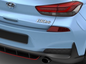 hyundai i30 n 2018 Model 3D