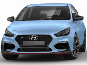 hyundai i30 n 2018 Model 3D