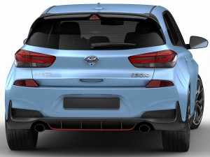 hyundai i30 n 2018 Model 3D