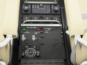 beechcraft king air c90gtx interior 3D Model