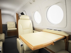 beechcraft king air c90gtx interior Modello 3D
