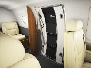 beechcraft king air c90gtx interior 3D Model
