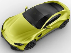 aston martin vantage 2019 3D Model