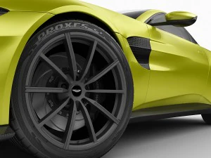 aston martin vantage 2019 3D Model