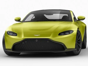aston martin vantage 2019 3D Model