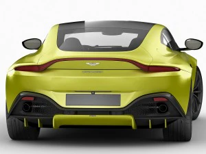 aston martin vantage 2019 3D Model