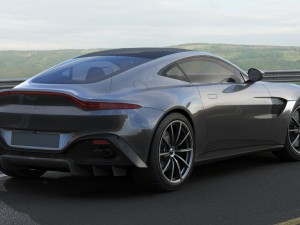aston martin vantage 2019 3D Модель