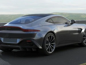 aston martin vantage 2019 3D Model