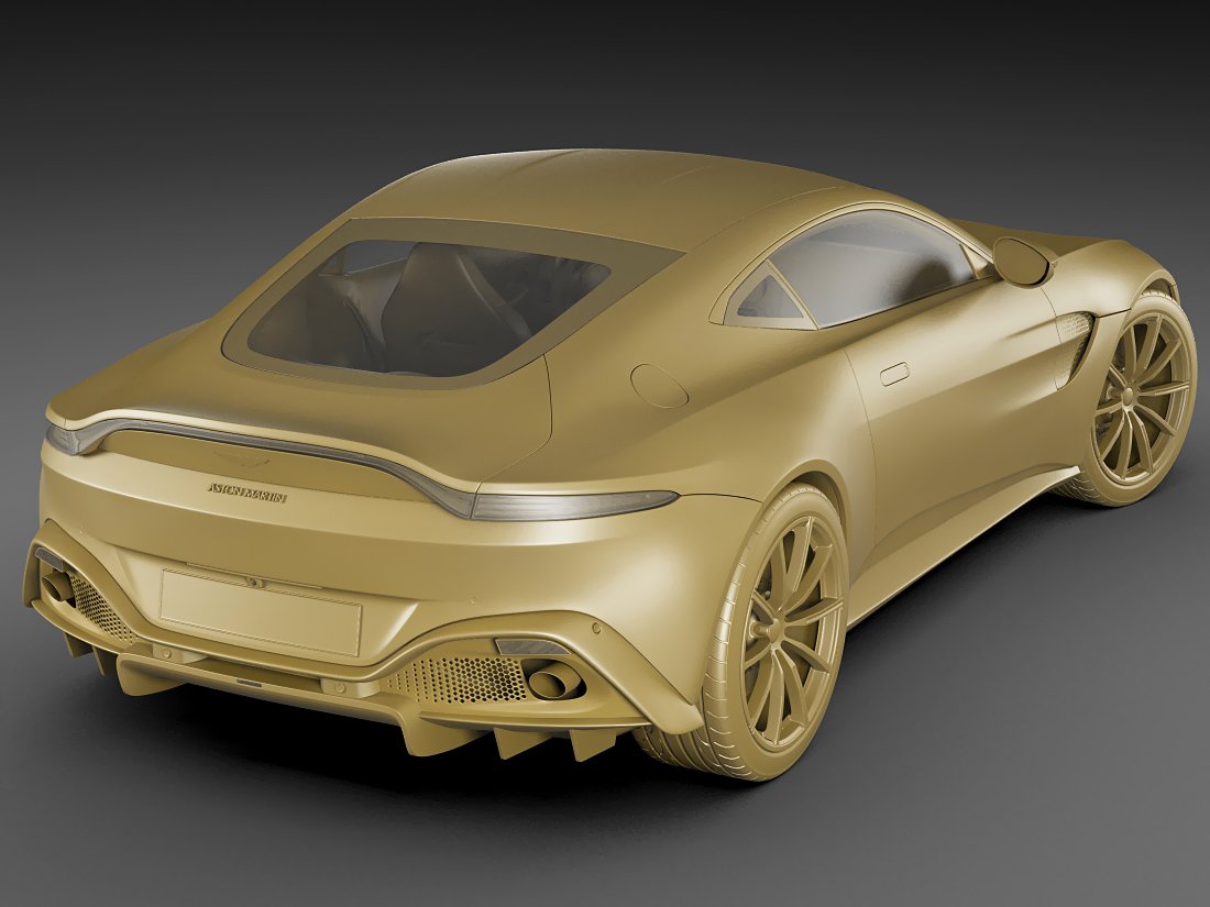 Aston Martin Vantage 2019 3D Model in Sport Cars 3DExport Aston Martin Vantage 2019 3D Model in Sport Cars 3DExport
