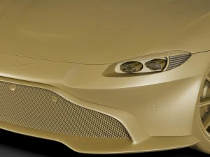 aston martin vantage 2019 3D Model