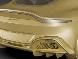 aston martin vantage 2019 3D Model