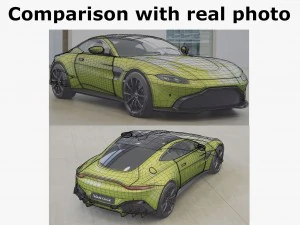 aston martin vantage 2019 3D Model