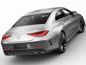 mercedes-benz cls 2018 amg line 3D Model