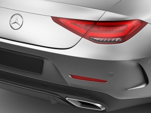 mercedes-benz cls 2018 amg line 3D Model
