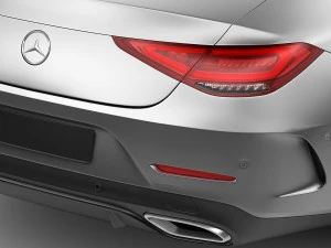 mercedes-benz cls 2018 amg line 3D Model