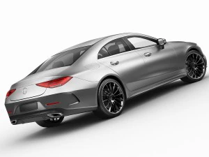 mercedes-benz cls 2018 amg line 3D Model