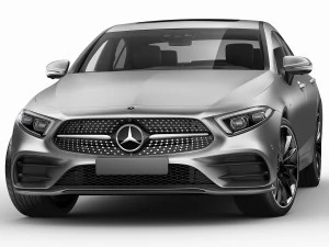 mercedes-benz cls 2018 amg line 3D Model