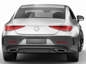 mercedes-benz cls 2018 amg line 3D Model