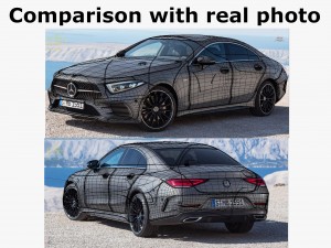 mercedes-benz cls 2018 amg line 3D Model