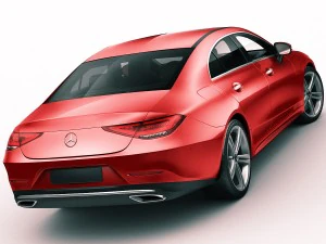 mercedes-benz cls 2018 Modelo 3D