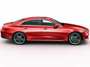 mercedes-benz cls 2018 3D Model