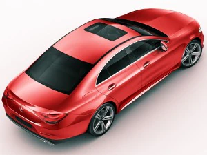 mercedes-benz cls 2018 Modelo 3D