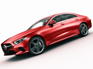 mercedes-benz cls 2018 3D Model