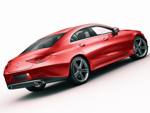 mercedes-benz cls 2018 3D Model