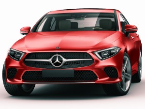 mercedes-benz cls 2018 3D Model