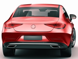 mercedes-benz cls 2018 3D Model