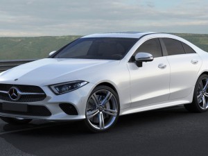 mercedes-benz cls 2018 3D Model