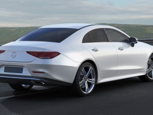 mercedes-benz cls 2018 3D Model