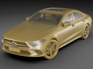 mercedes-benz cls 2018 3D Model