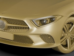mercedes-benz cls 2018 3D Model