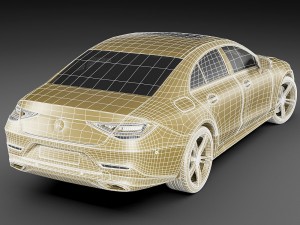 mercedes-benz cls 2018 3D Model