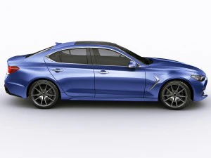 genesis g70 2018 3D Model