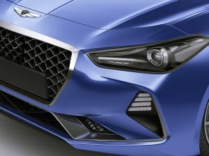 genesis g70 2018 3D Model