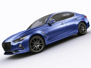 genesis g70 2018 3D Model
