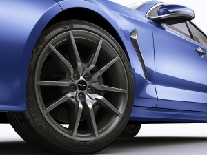 genesis g70 2018 3D मॉडल