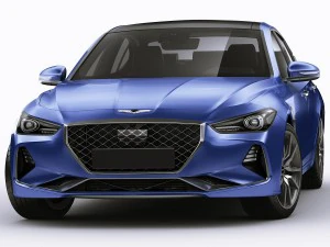 genesis g70 2018 3D Model
