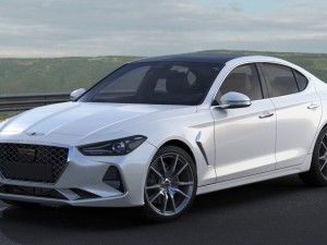 genesis g70 2018 3D मॉडल