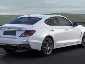 genesis g70 2018 3D Model