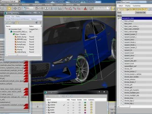 genesis g70 2018 3D Model