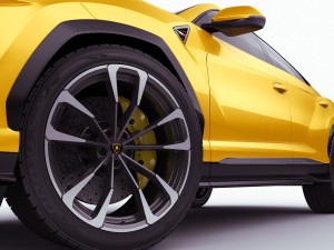 urus 2019 3D Model