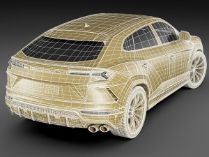urus 2019 3D Model